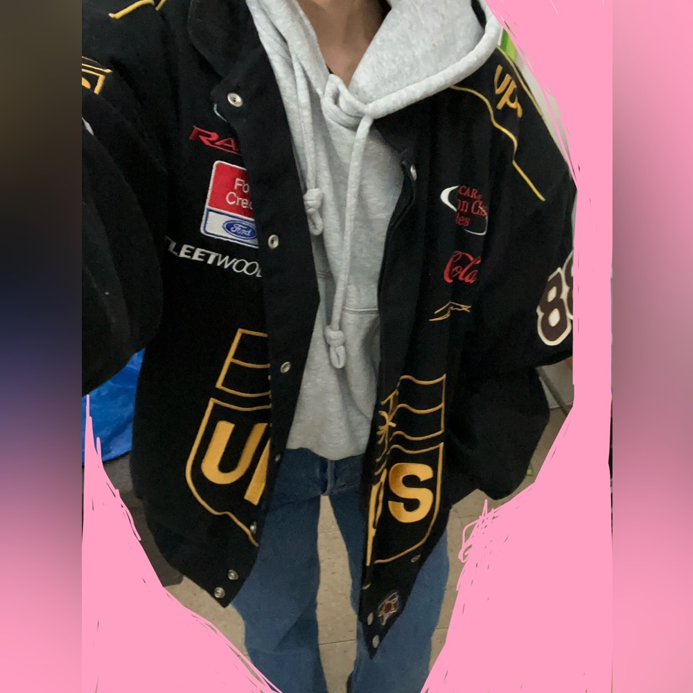 Black Racing Jacket - Picture 8 of 8